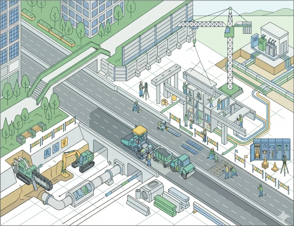 Roboty ziemne i infrastruktura Geoprofit